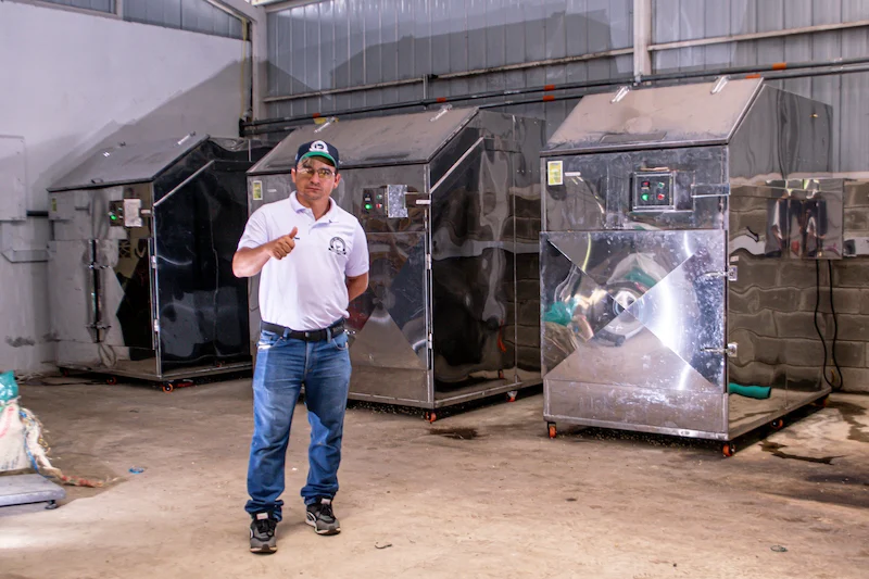 El productor Wilton Benítez en la Finca El Paraíso 92, creador de los procesos de innovación del café Sudan Rume Capricho.