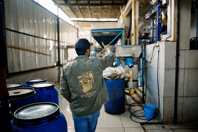Proceso del café en Finca Nogales, Huila (Colombia), origen del café Serenidad de Café Lindo